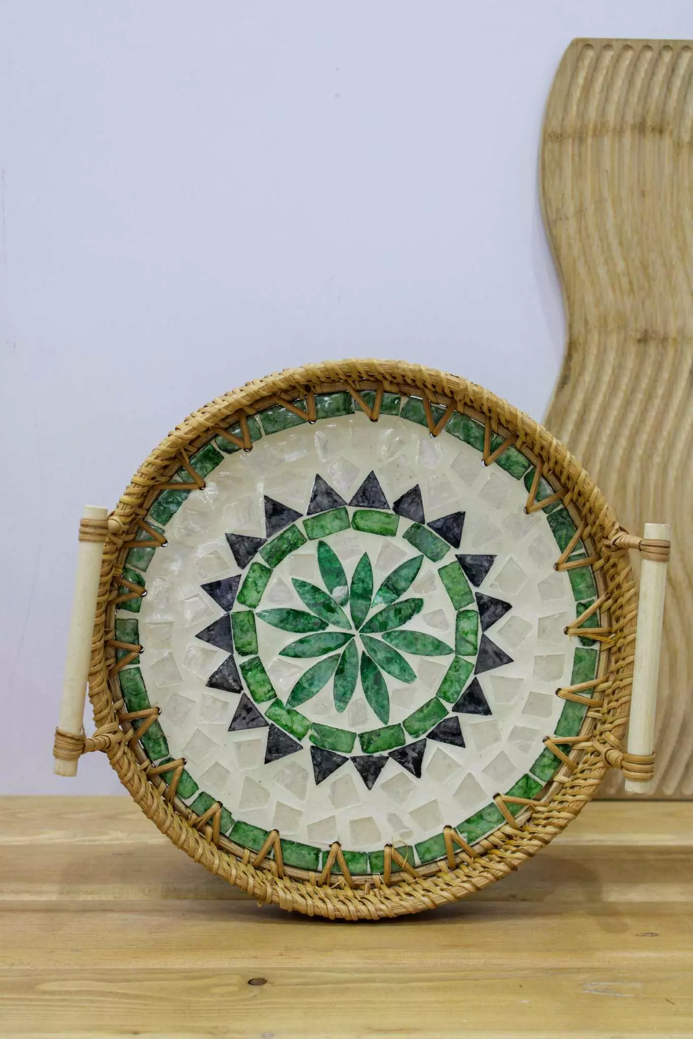سینی مراکشی دسته دار متوسط